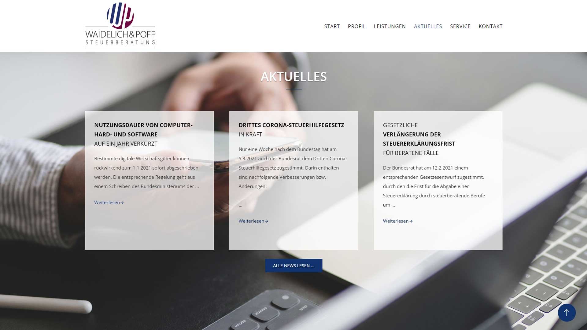 ERV | WebConcept. Ihre Online-Visitenkarte – eine moderne Website