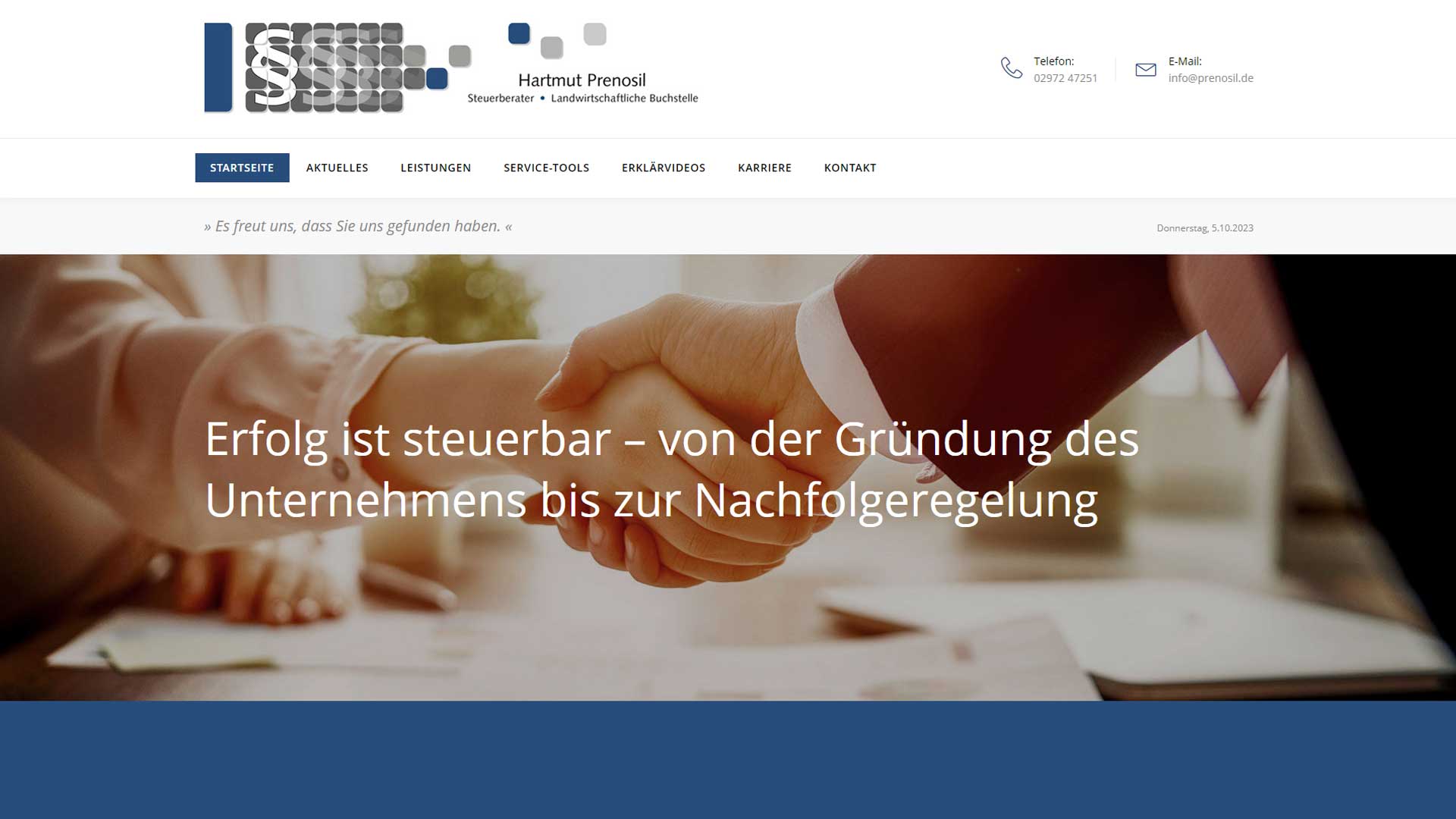 ERV | WebConcept. Ihre Online-Visitenkarte – eine moderne Homepage